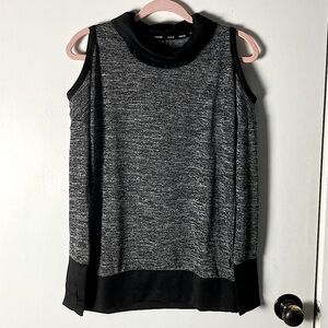 💫 RBX Cold Shoulder Long Sleeve Turtleneck Sweatshirt Size SP